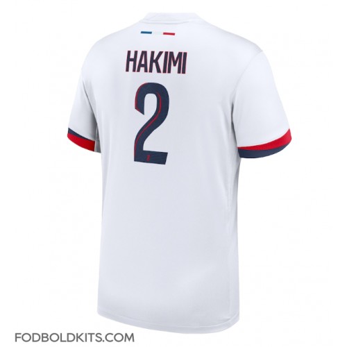 Paris Saint-Germain Achraf Hakimi #2 Udebanetrøje 2024-25 Kortærmet